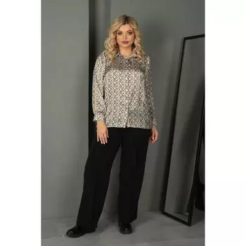 Брюки женские, размер 46, цвет чёрный