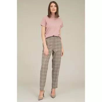 Брюки женские, размер 48, цвет бежевый