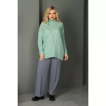 Брюки женские, размер 48, цвет серый