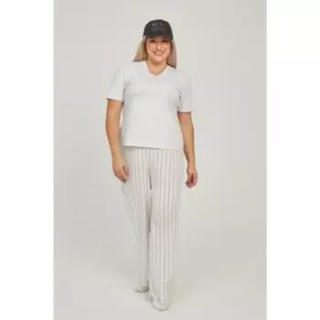 Брюки женские, размер 54, цвет белый