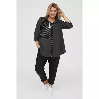 Брюки женские, размер 54, цвет чёрный