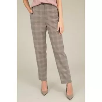 Брюки женские, размер 56, цвет бежевый