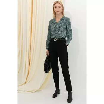 Брюки женские, размер 56, цвет черный 60623