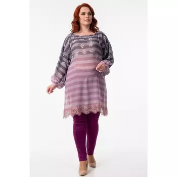 Брюки женские, размер 58, цвет фуксия