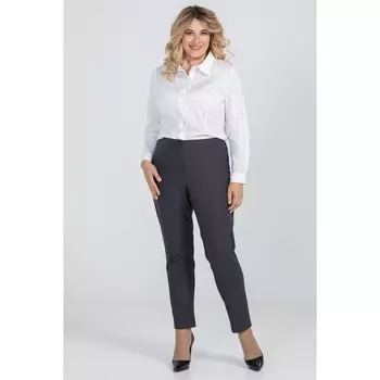 Брюки женские, размер 58, цвет тёмно-серый