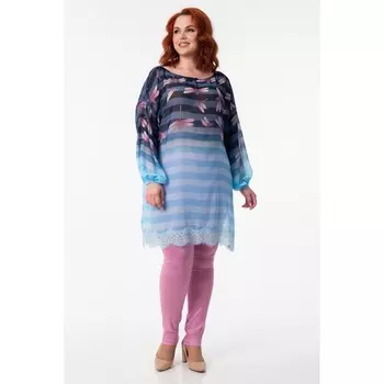 Брюки женские, размер 60, цвет розовый