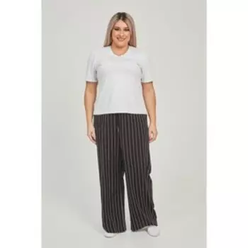 Брюки женские, размер 64, цвет чёрный