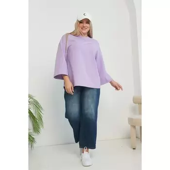 Брюки женские, размер 64, цвет тёмно-синий