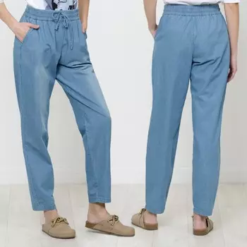 Брюки женские, размер S, цвет голубой