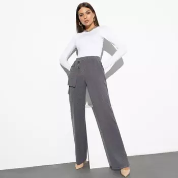 Брюки женские «Вполне самодостаточна», размер 52