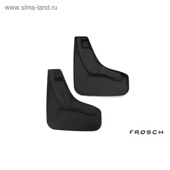 Брызговики передние Cadillac Escalade, 2015-2016, вн., 2 шт (полиуретан)