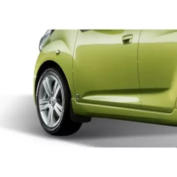 Брызговики передние Chevrolet Spark, 2010-2016 2 шт (полиуретан)