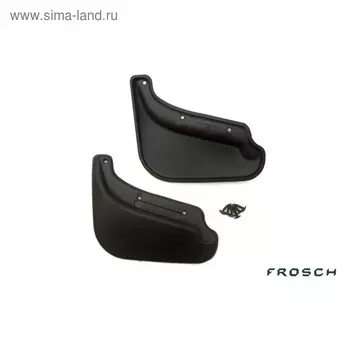 Брызговики передние Geely Emgrand EC-7, седан 2011-2016 2 шт (полиуретан)