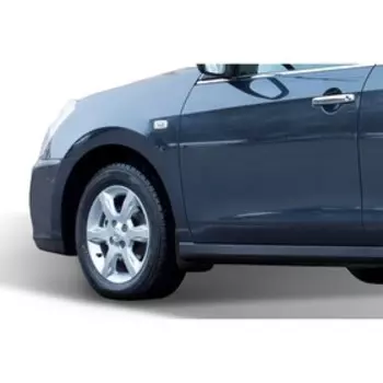 Брызговики передние Nissan Almera, 2012-2016 2 шт(полиуретан)