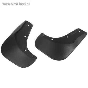 Брызговики передние Rival для Ford Kuga II 2013-2017 2016-н.в., полиуретан, 2 шт., с крепежом, 21804001
