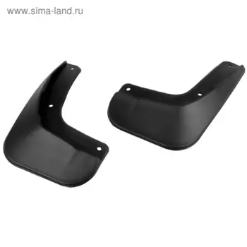 Брызговики передние Rival для Mazda 6 III GJ седан, 2012-2015 2015-2018 2018-н.в., полиуретан, 2 шт., с крепежом, 23802001