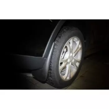 Брызговики задние Mitsubishi Outlander, 2014-2016 вн. 2 шт (полиуретан)