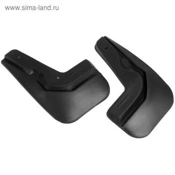 Брызговики задние Rival для Ford Focus III хэтчбек 2011-2015 2014-н.в., полиуретан, 2 шт., с крепежом, 21801002