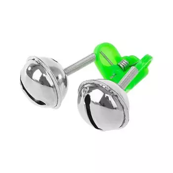 Бубенчик двойной Helios с прищепкой, d=22 мм, (HS-B-HX-018)