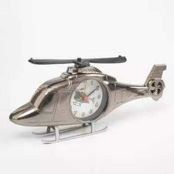 Будильник "Вертолёт", d=6.5 см, 12 х 26.5 см