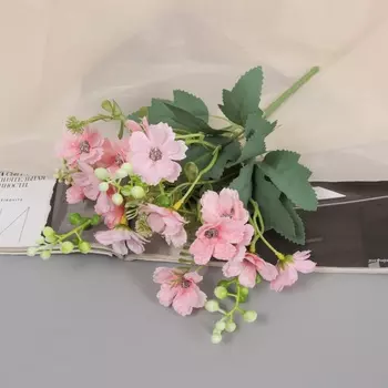 Букет искусственный «Анемон леди люкс», 26 см, МИКС