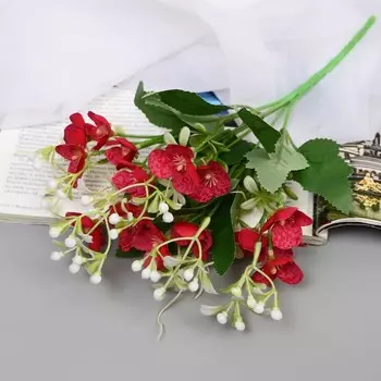 Букет искусственный «Бегония Джуди», 27 см, МИКС