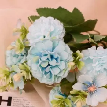 Букет искусственный «Бульденеж ассорти», 426 см, МИКС