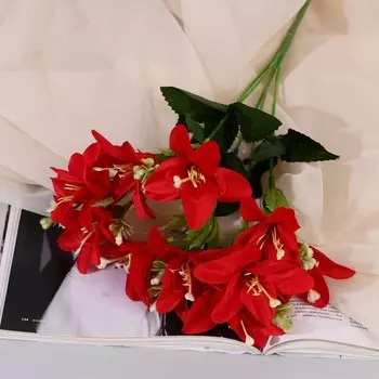 Букет искусственный «Фрезия галант», 634 см, МИКС