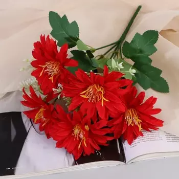 Букет «Георгин Наоми», 827 см, МИКС