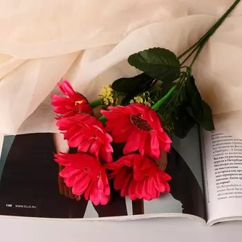 Букет искусственный «Гербера премиум», 732 см, МИКС