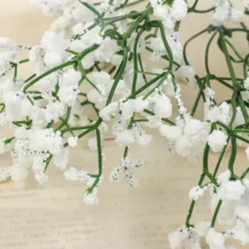 Букет искусственный «Гипсофила снежная», h=33 см, белые