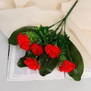 Букет искусственный «Гвоздики Этери», 527 см, МИКС