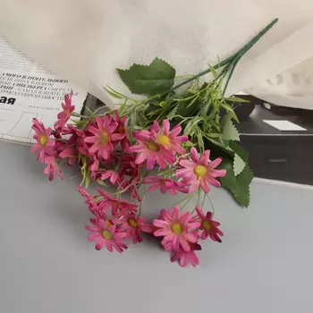 Букет искусственный «Хризантема бакарди», 30 см, МИКС