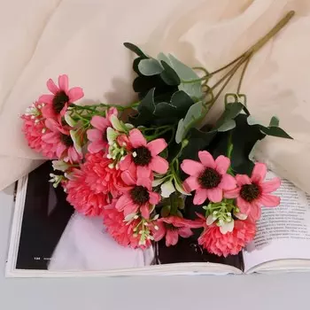 Букет искусственный «Хризантема Камелия», 3.531 см, МИКС