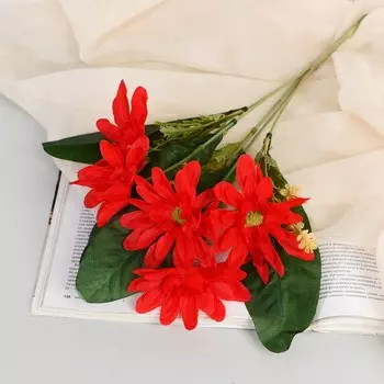 Букет «Хризантемы колор», 729 см, МИКС