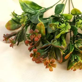 Букет искусственный «Эхеверия галант», 26 см, МИКС