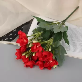 Букет искусственный «Эустома элит стиль», 26 см, МИКС