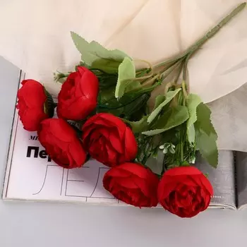 Букет искусственный «Камелия галант», 526 см, МИКС