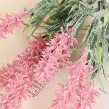 Букет искусственный «Кипрей», с напылением, h=26 см, МИКС