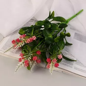 Букет искусственный «Лаванда с зеленью», h=31 см, МИКС