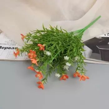 Букет искусственный «Лобелия галант», h=27 см, МИКС