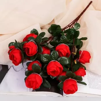 Букет «Пион Тереза», 3.532 см, МИКС