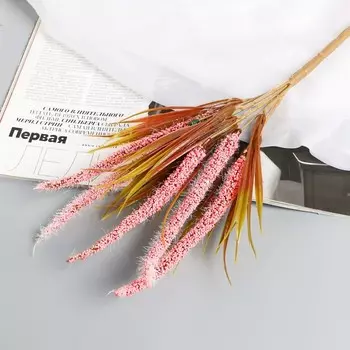 Букет искусственный «Пушица лаванда», 26 см, МИКС