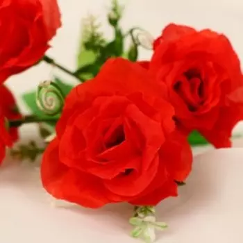 Букет искусственный «Пушистые розы», 26 см, МИКС