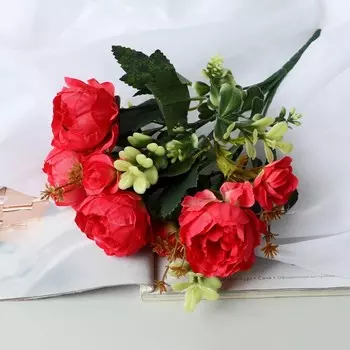 Букет «Роза флорибунда», 527 см, МИКС