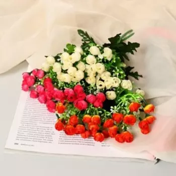 Букет «Роза Клер галант», 24 см, МИКС