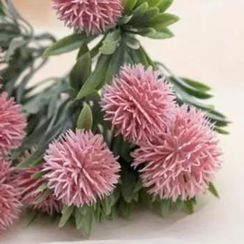 Букет искусственный «Шарики пушистые», 324 см, МИКС