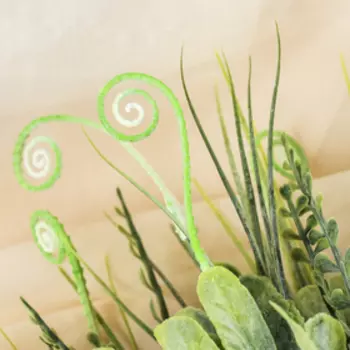 Букет искусственный «Травка с завитками», 30 см