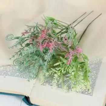 Букет "Завитки" двухцветный, 15 см (цена за 1 шт, фасовка 5 шт) микс