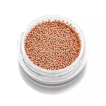 Бульонки металлические Pole, 0.8 мм, бронза